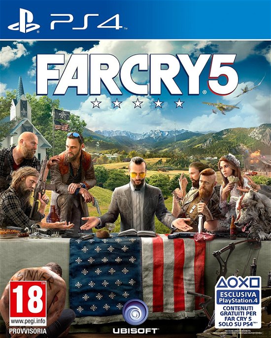 Far Cry 5 - Playstation 4 - Far Cry 5 - Spil - UBISOFT - 3307216023227 - 