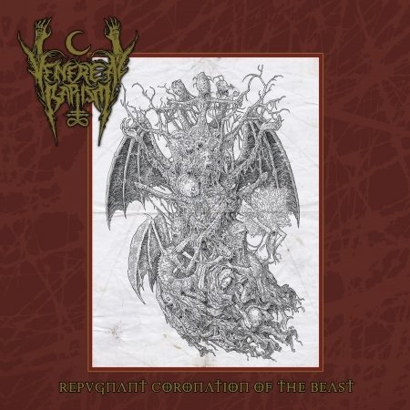 Cover for Venereal Baptism · Repugnant Coronation of the Beast (CD) (2019)