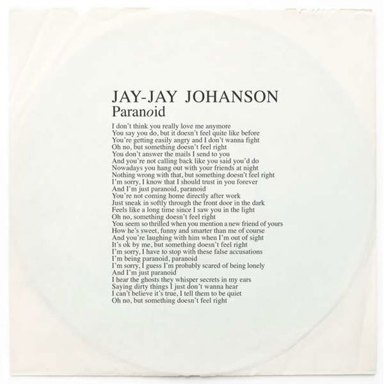 Paranoid - Jay-jay Johanson - Music -  - 3760271010227 - June 30, 2017