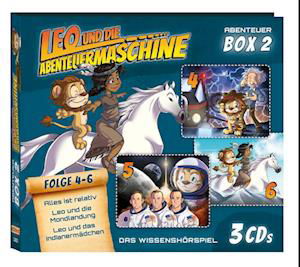 Cover for Leo Und Die Abenteuermaschine · 3er Cd-box:folge 4-6 (CD) (2022)