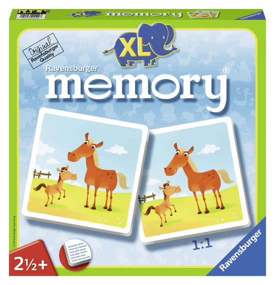 Cover for Ravensburger · Mein erstes XL memory® Tiere.21122 (Book) (2019)