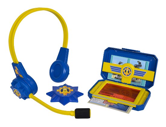 Brandmand Sam Mobil og headset - Simba - Merchandise -  - 4006592074227 - 23. april 2022