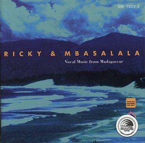 Cover for Ricky &amp; Mbasala · Vocal Music from Madagascar (CD) (1995)