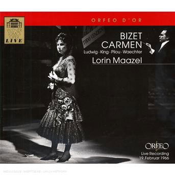 Carmen - Bizet / Orch Der Wiener Staatsoper / Maazel - Musik - ORFEO - 4011790733227 - 29. April 2008