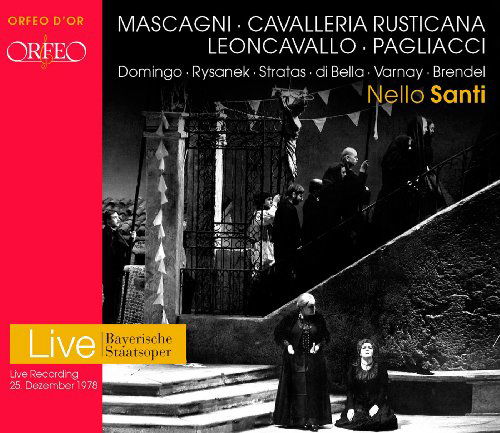Cover for Plácido Domingo, Rysanek, Varnay,... Bayeri · Leoncavallo: Pagliacci, Mascagni: C (CD) (2015)