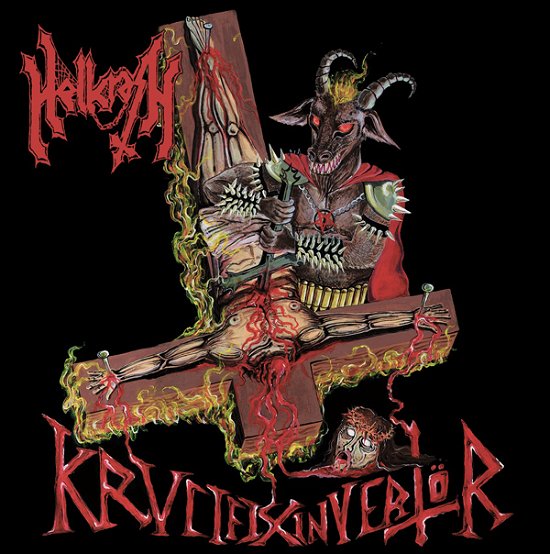 Cover for Hellcrash · Krvcifix Invertor (LP) (2021)