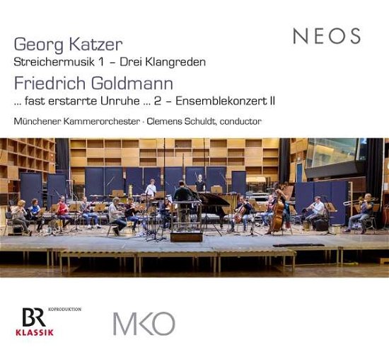Cover for Muenchener Kammerorchester / Clemens Schuldt · Streichermusik 1 / Drei Klangreden / ... Fast Erstarrte Unruhe ... 2 / Ensemblekonzert II (CD) (2022)