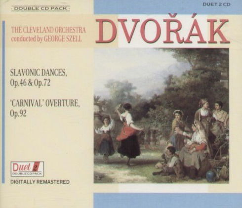 Cover for Antonin Dvorak  · Danza Slava Op 46 N.1 &gt; N.8 (1878) (2 Cd) (CD)