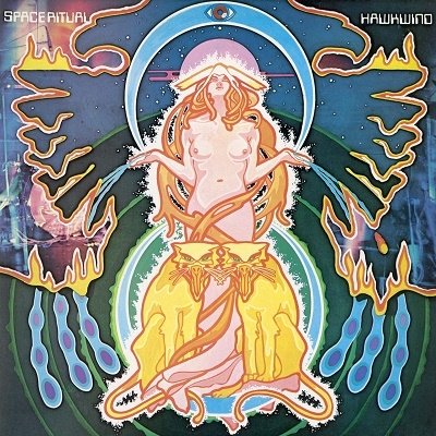 Cover for Hawkwind · Space Ritual - 50th Anniversary Deluxe Double Gatefold Colour Vinyl Edition (LP) (2023)