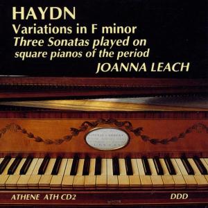 Cover for Haydn / Leach · Variations in F Minor (CD) (1995)