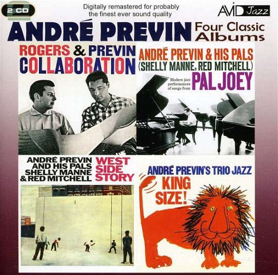 Cover for Andre Previn · Four Classic Albums (West Side Story / Collaboration / King Size / Pal Joey) (CD) (2011)