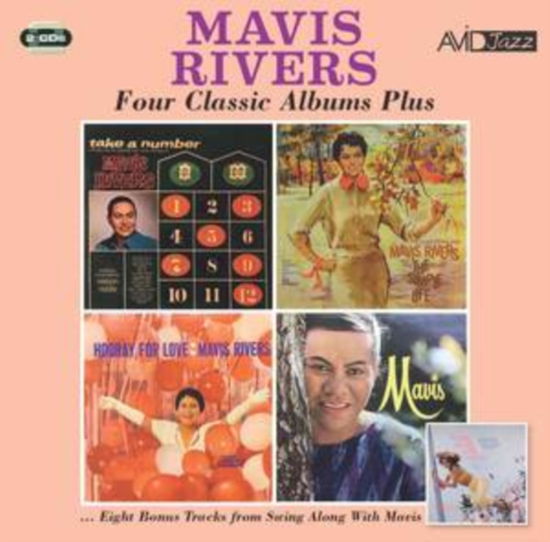 Cover for Mavis Rivers · Four Classic Albums Plus (Take A Number / The Simple Life / Hooray For Love / Mavis) (CD) (2024)