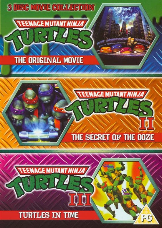 Cover for Tmnt Movie Collection · TMNT - Teenage Mutant Ninja Turtles (3 Films) (1990-1993) Movie Collection (DVD) [Box set] (2013)