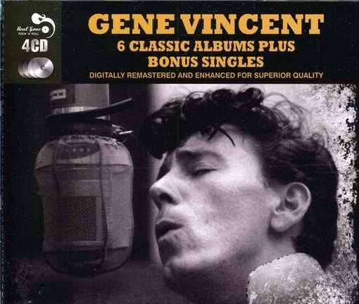 Cover for Gene Vincent · Six Classic Albums Plus Singels (CD) [Remastered edition] [Digipak] (2019)