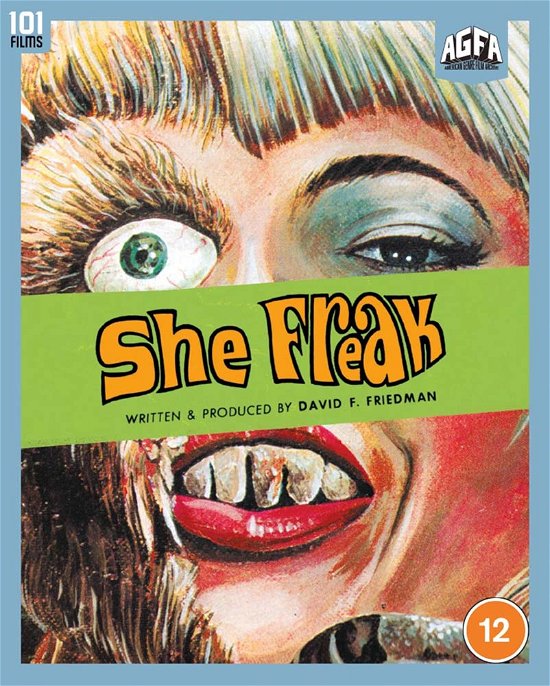 Cover for Byron Mabe · She Freak (Blu-ray) (2022)