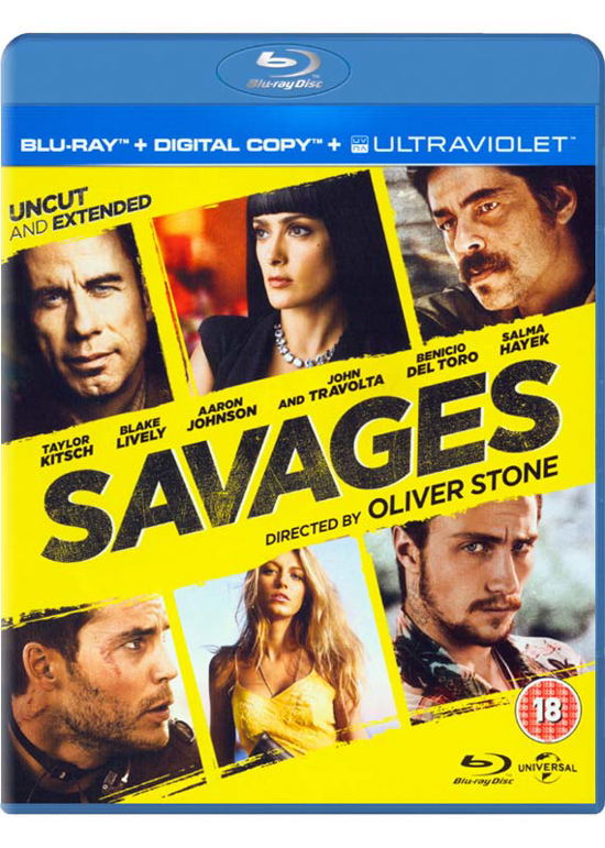 Cover for Savages (Blu-ray) (2013)