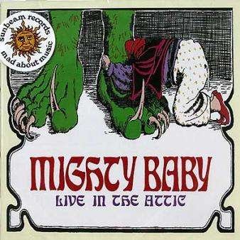 Cover for Mighty Baby · Live in the Attic (LP) (2010)