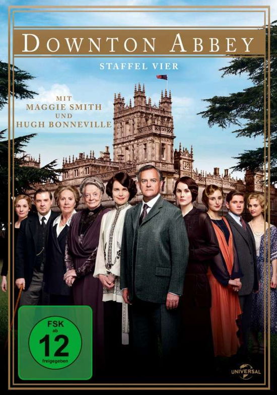 Cover for Maggie Smith,hugh Bonneville,elizabeth Mcgovern · Downton Abbey.04,4DVD.830032-2 (Bok) (2014)