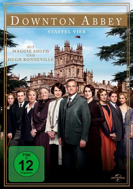 Cover for Maggie Smith,hugh Bonneville,elizabeth Mcgovern · Downton Abbey.04,4DVD.830032-2 (Bog) (2014)