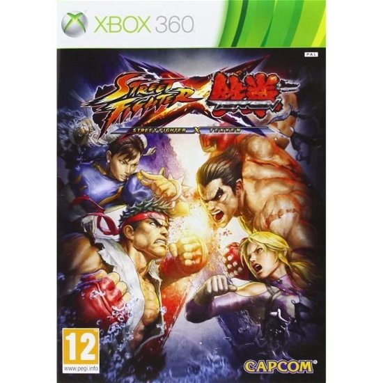 Cover for Xbox 360 · Street Fighter X Tekken (PS4) (2019)