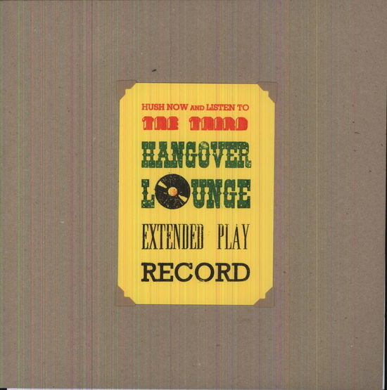 Cover for Hangover Lounge EP No. 3 (LP) (2012)