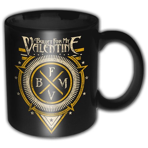 Cover for Bullet For My Valentine · Bullet For My Valentine Boxed Standard Mug: Emblem (Krus) [Black edition]