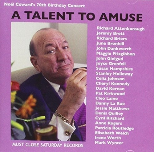 Cover for Noel Coward · Talent to Amuse / O.s.t. (CD) (2020)