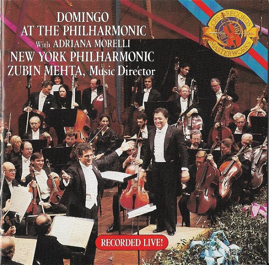 Cover for Umberto Giordano  · Domingo At The Philharmonic (CD)