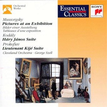 Cover for Modest Mussorgsky · Pictures At An Exhibition (CD) (2001)