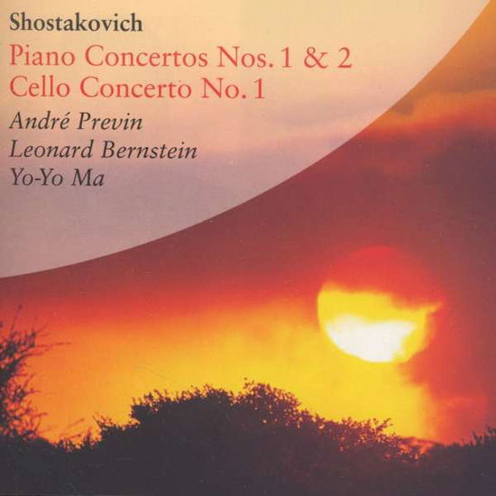 Cover for Bernstein · Shostakovich: Piano Concertos Nos. 1 &amp; 2 / Cello Concerto No. 1 (CD) (2001)