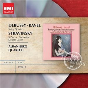 Cover for Debussy / Ravel / Stravinsky · String Quartets (CD) [Remastered edition] (2011)