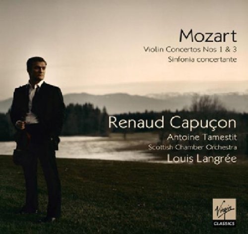 Cover for Renaud Capucon · Mozart: Violin Concertos Nos 1 &amp; 3 - Snfonia Concertante (CD) (2009)