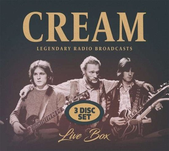 Live Box - Cream - Musik - POP/ROCK - 5366004551227 - 20 september 2019