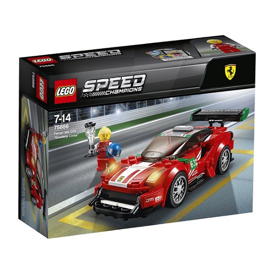 Cover for Lego · 75886 - Ferrari 488 Gt3 Scuderia Corsa (Legetøj) (2018)