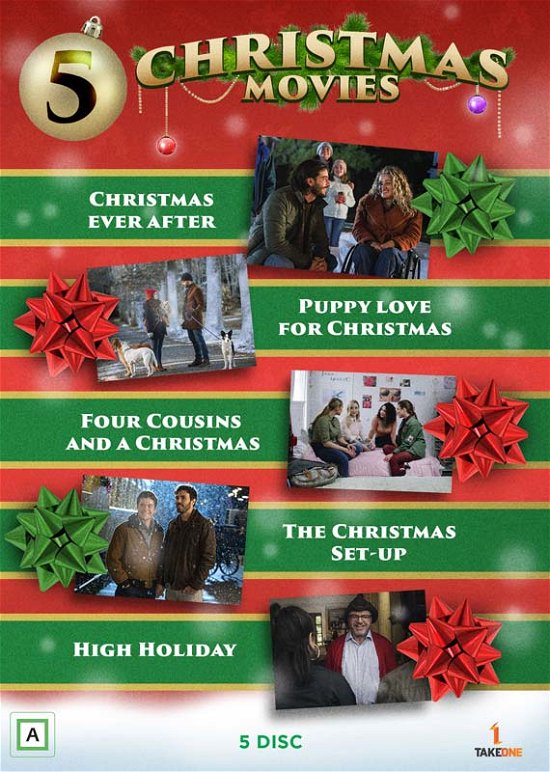 Cover for 5 Christmas Movies (DVD) (2022)