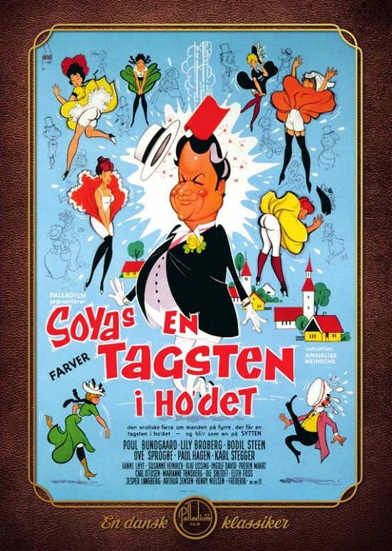 Cover for En Tagsten I Hovedet (DVD) (2018)