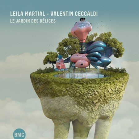 Cover for Leila Martial &amp; Valentin Ceccaldi · Le Jardin Des Delices (CD) (2023)