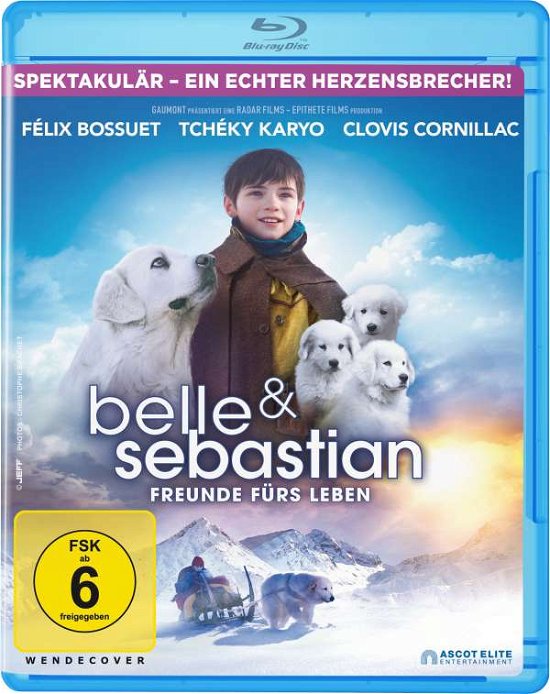Cover for Clovis Cornillac · Belle &amp; Sebastian-freunde Fürs Leben (Blu-ray) (2018)