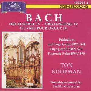 Cover for Ton Koopman · Orgelværker Vol.4 (CD) (1990)