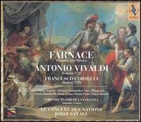 Cover for Furio Zanasi Baryton · Vivaldi - Corselli Farnace (CD) (2013)