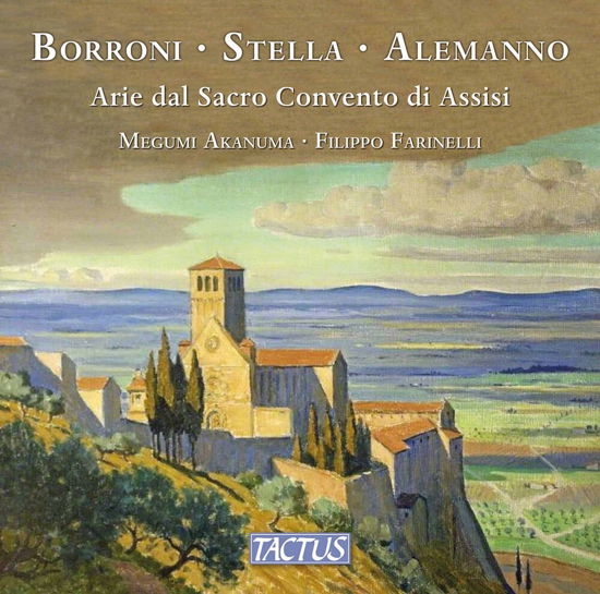 Cover for Akunama, Megumi / Filippo Farinelli · Songs from the Sacred Convent of Assisi (CD) (2021)