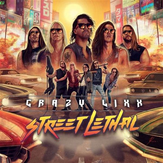 Cover for Crazy Lixx · Street Lethal (CD) (2021)