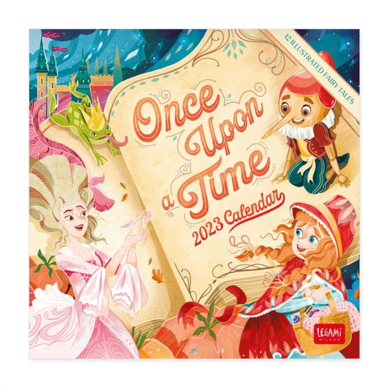 Legami · Uncoated Paper Once Upon A Time Wall Calendar 2023 (Kalender Legami · Uncoated Paper Once Upon A Time Wall Calendar 2023 (Kalender