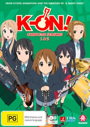 Cover for N/a · K-on!! : Season 1-2 (DVD) (2020)