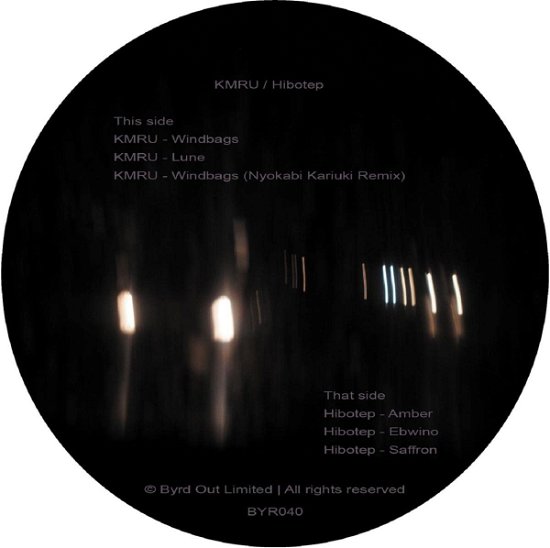 Cover for Kmru · Kmru / Hibotep (LP) (2023)