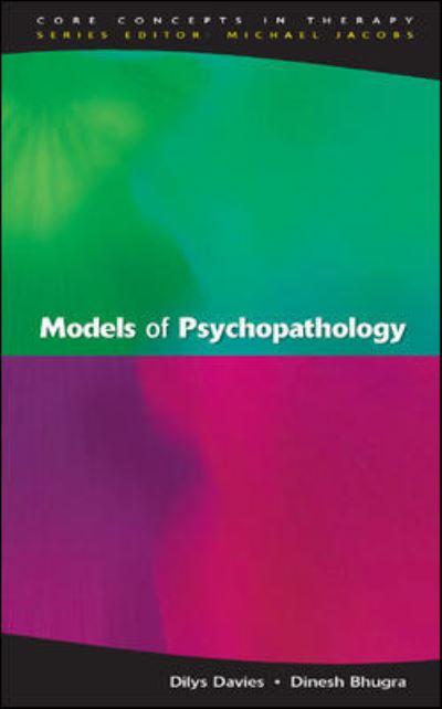 Cover for Dilys Davies · Models Of Psychopathology (Paperback Book) [Ed edition] (2004)