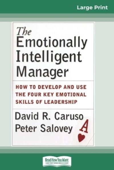 Cover for David R Caruso · The Emotionally Intelligent Manager (Paperback Bog) (2019)