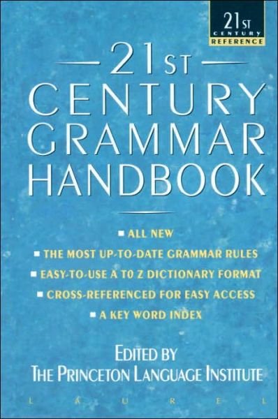 Cover for Barbara Ann Kipfer · 21st Century Grammar Handbook (Paperback Book) (1995)
