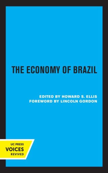 Cover for Lincoln Gordon Howard S. Ellis · The Economy of Brazil (Hardcover Book) (2021)