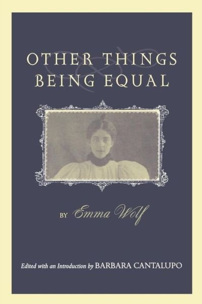 Cover for Emma Wolf · Other Things Being Equal (Paperback Book) (2002)